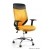 Fotel biurowy obrotowy MOBI żółty